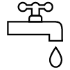 dripping faucet icon