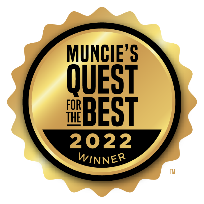 Muncie's Quest for the Best 2022 winner badge