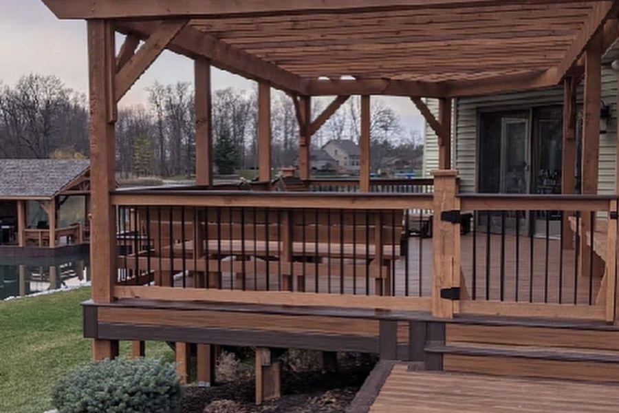 pergola construction in muncie indiana