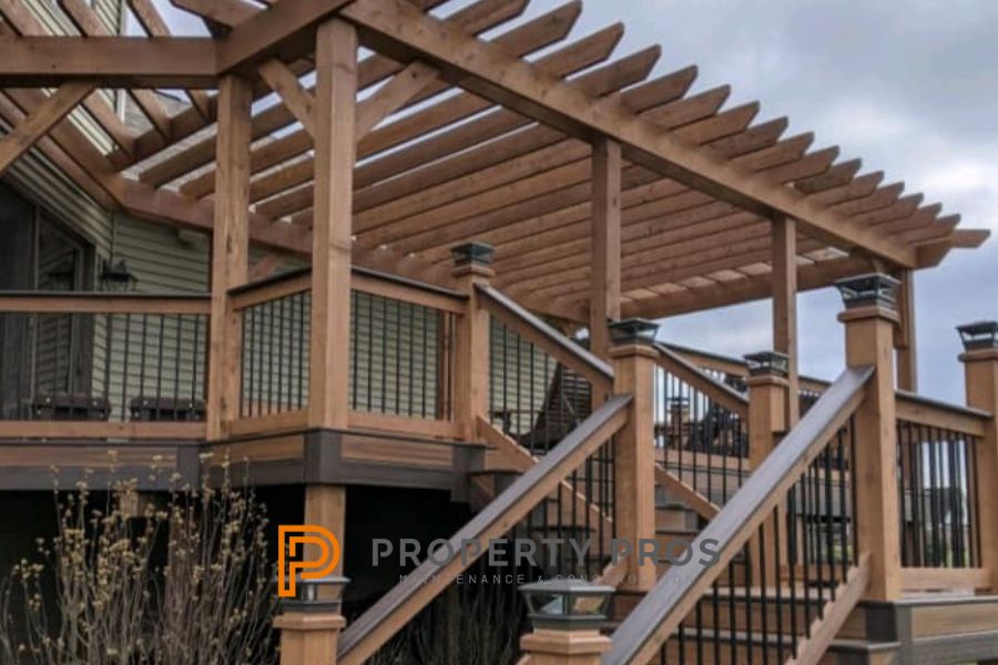 pergola construction in muncie