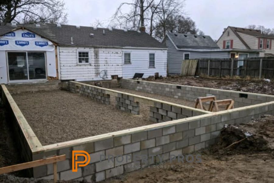 property pros home addition in Muncie, Indiana