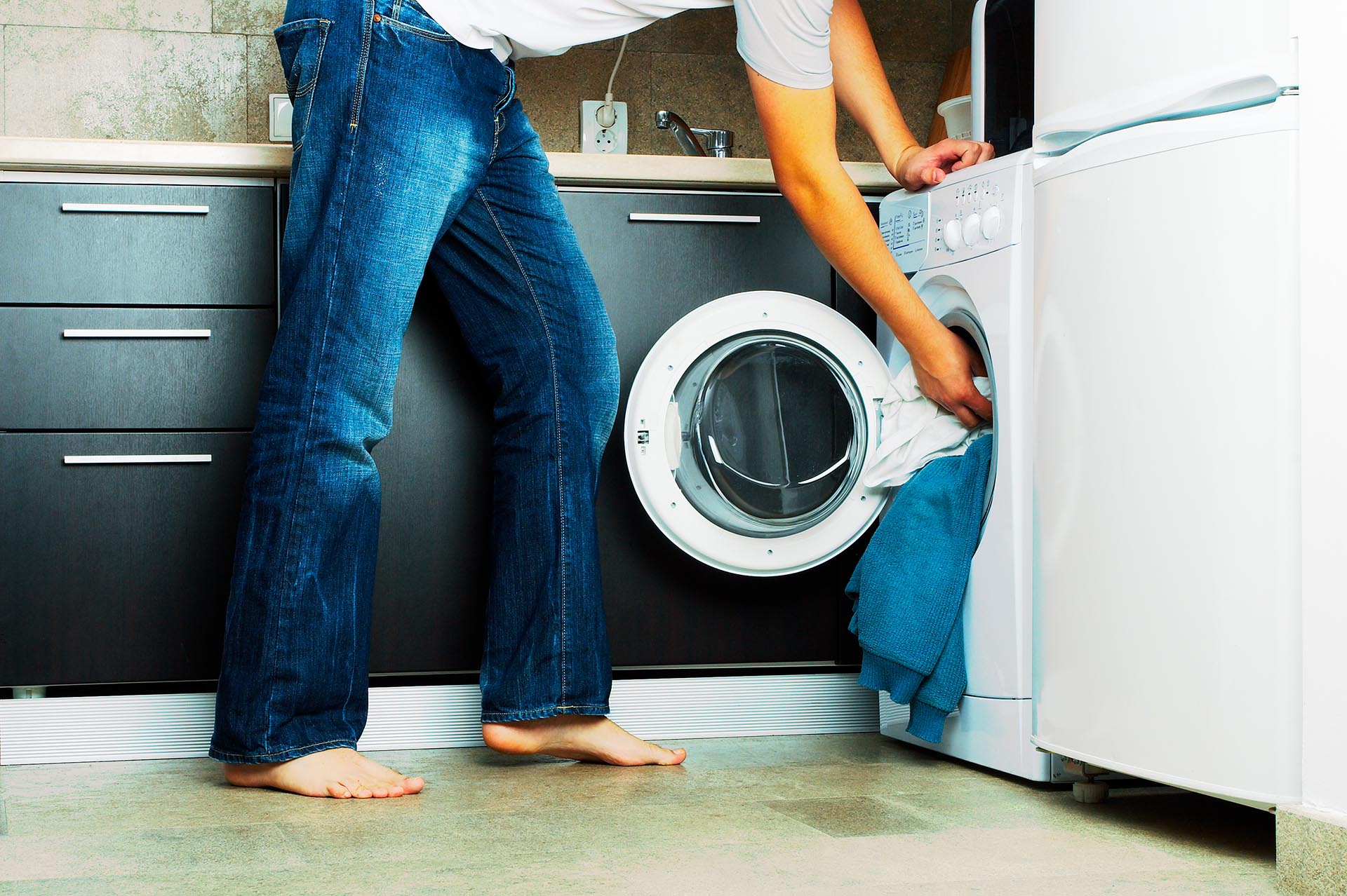 Laundry Room idea in a small space