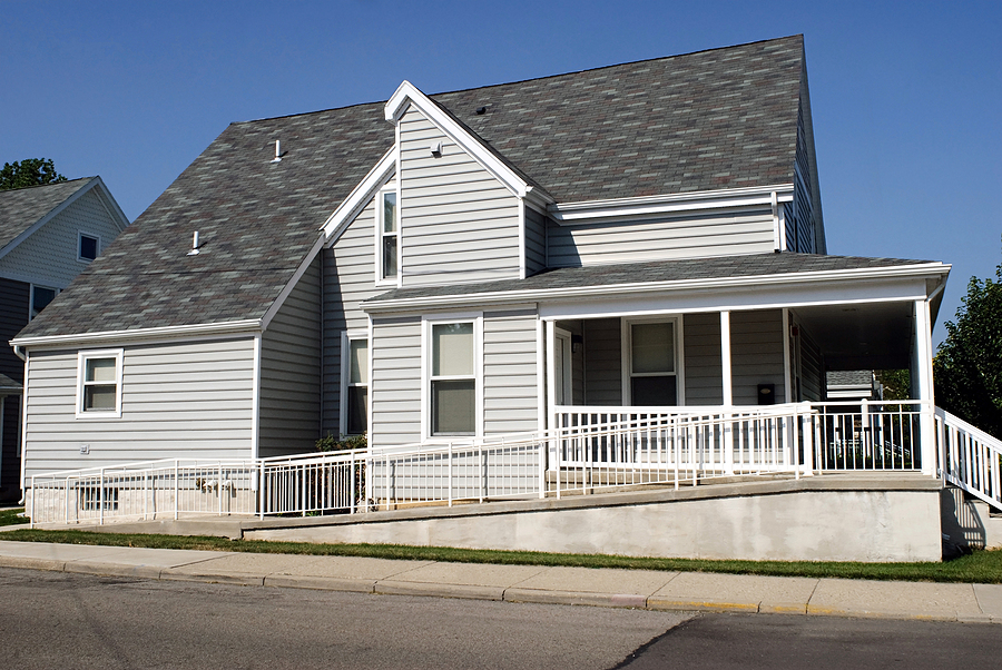 wheelchair ramp for home accessibility